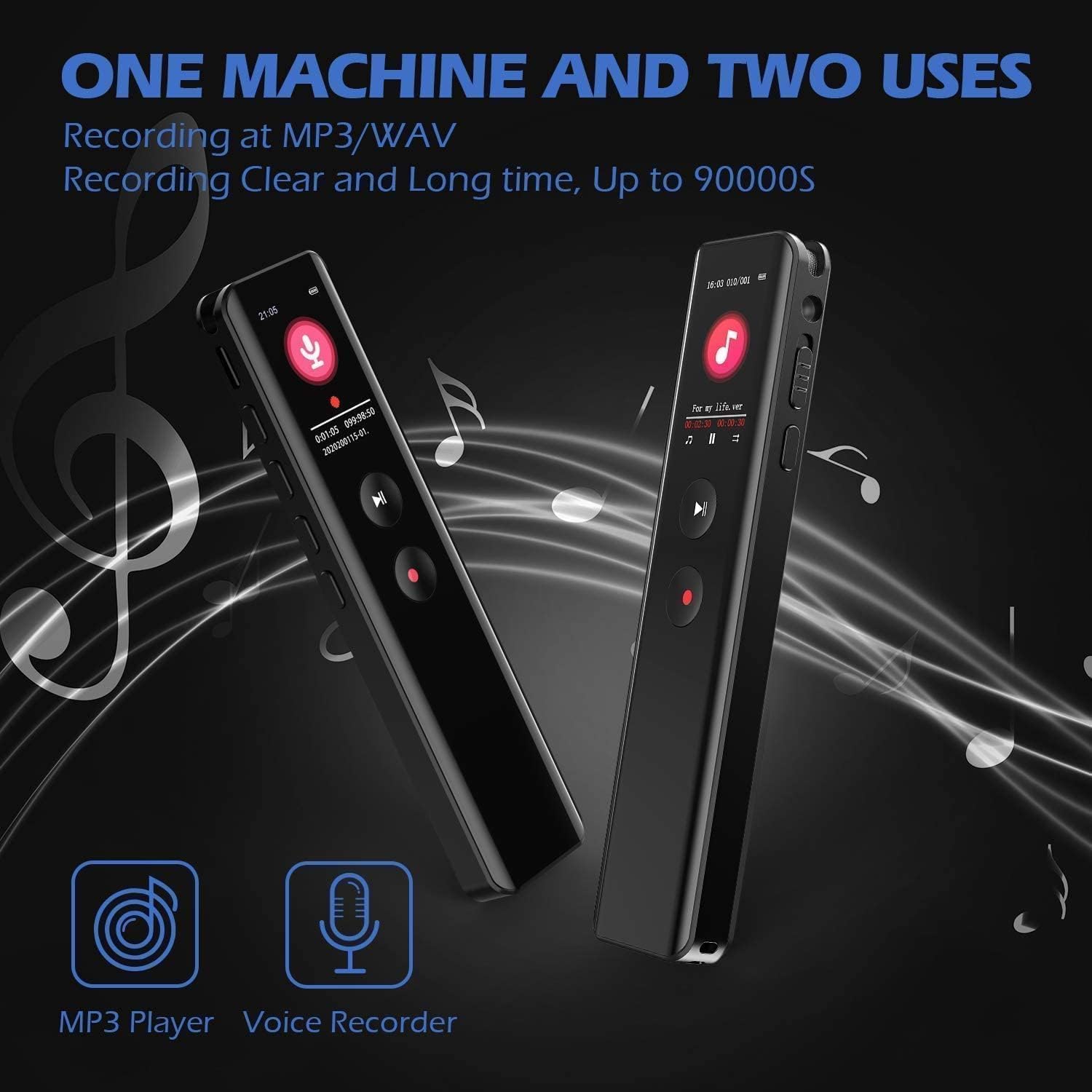 REMAX RP3 Voice Recorder 64GB Built-in Memory Best Price in Sri Lanka | ido.lk