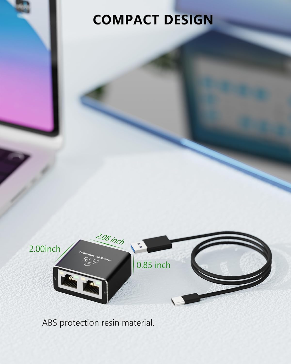 2 Port Gigabit Network Cable Splitter 1000Mbps: Best Price in Sri Lanka | ido.lk