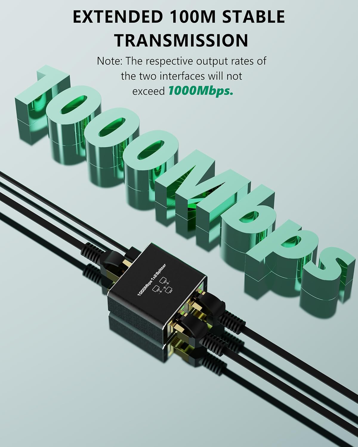 2 Port Gigabit Network Cable Splitter 1000Mbps: Best Price in Sri Lanka | ido.lk