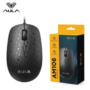 Aula AM106 USB Wired Optical Mouse@ido.lk@ido.lk