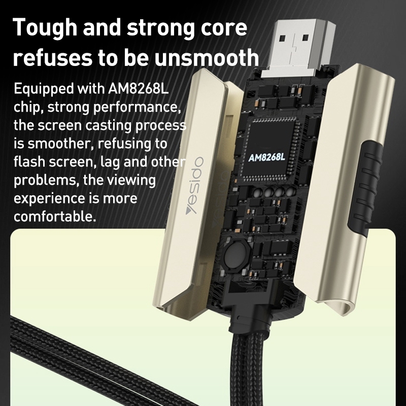 Yesido Lightning to HDMI HTV Adapter HM13 2M Best Price in Sri Lanka | ido.lk