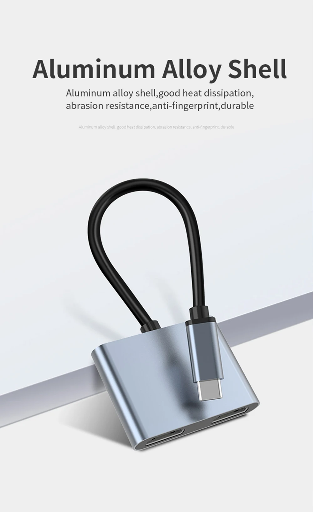 USB Type C to Dual HDMI Adapter USB 3.0 4K 60Hz Best Price in Sri Lanka | ido.lk