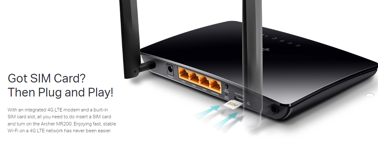 TP Link MR200 WiFi Router in Sri Lanka from ido.lk