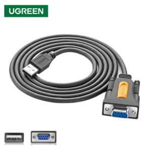 UGREEN USB TO DB9 RS-232 Female adapter Cable 1.5M@ido.lk