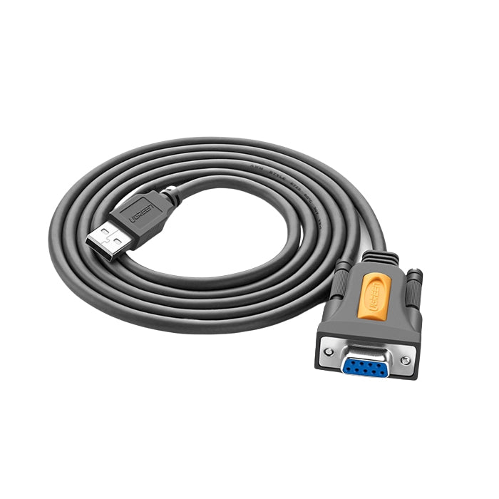 UGREEN USB 2.0 Male to DB9 RS-232 Female Adapter Cable 1.5 Meters with – ido.lk Sri Lanka