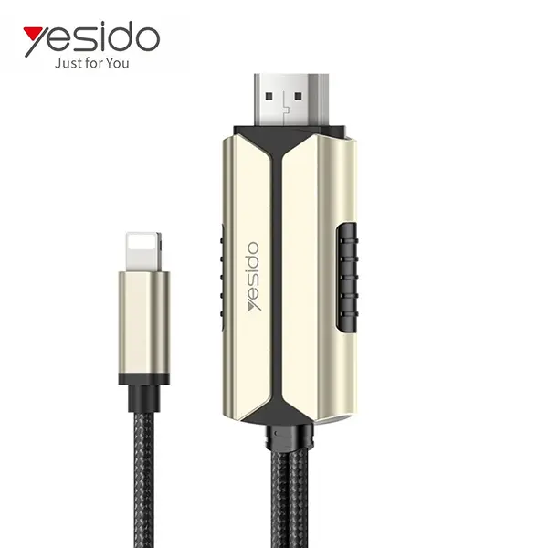 Yesido Lightning to HDMI HTV Adapter HM13 2M@ido.lk