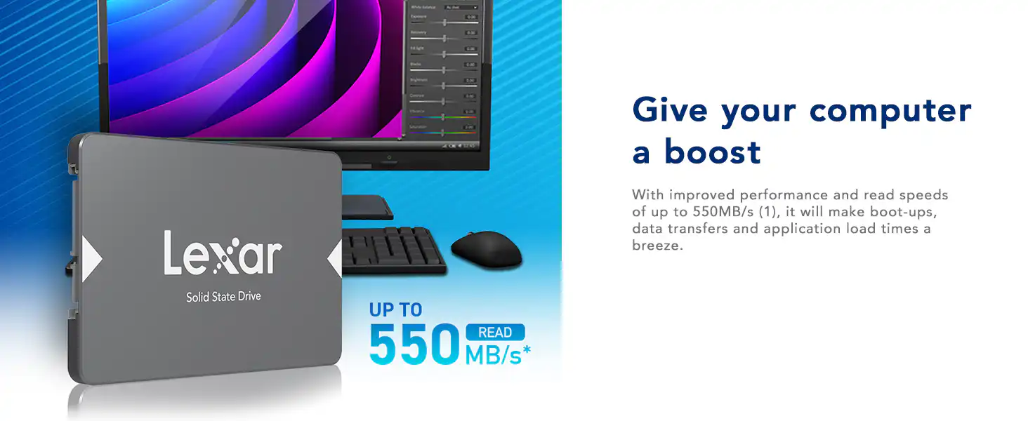 Lexar 256GB SSD NS100 2.5 Internal Hard Drive Best Price in Sri Lanka | ido.lk