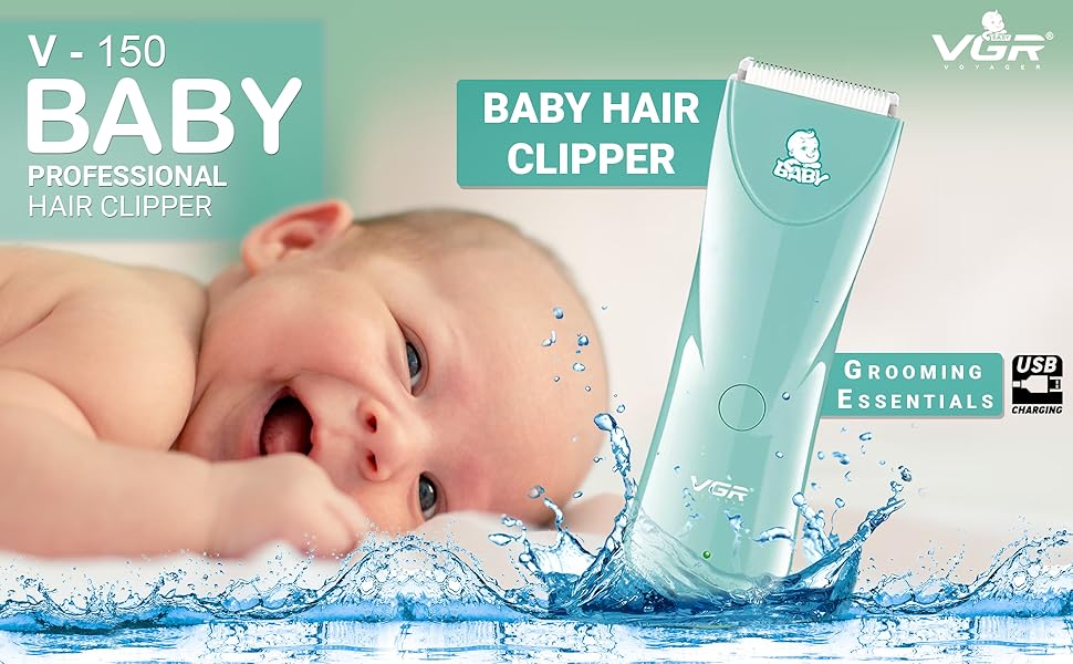 VGR V-150 Rechargeable Baby Hair Clipper Trimmer Best Price in Sri Lanka | ido.lk