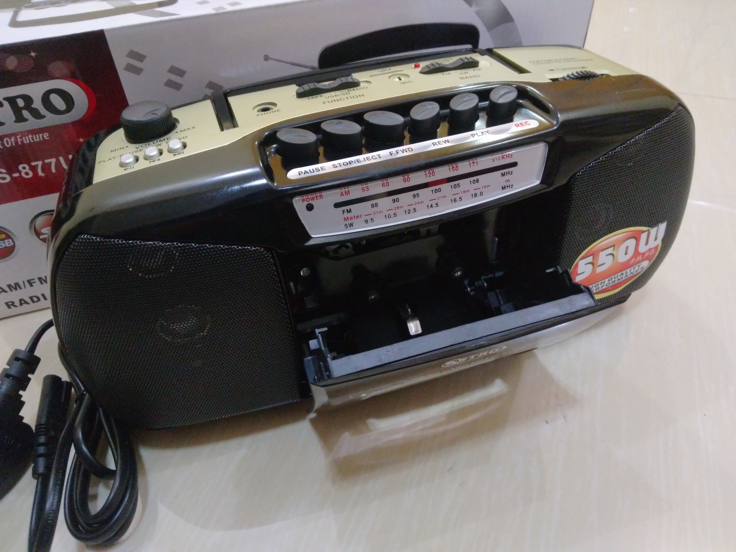 ASTRO AS-877U FM RADIO with USB/SD Card Cassette recorder Best Price in Sri Lanka | ido.lk