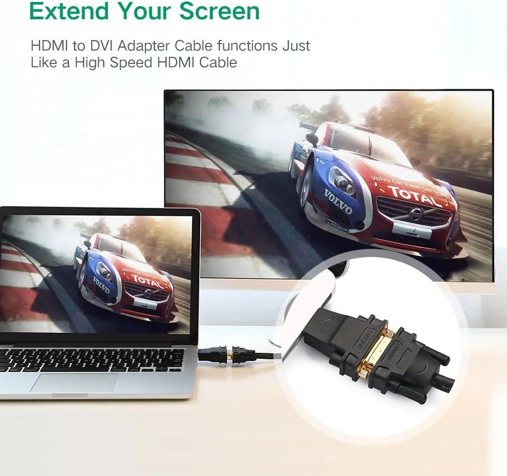 Ugreen HDMI Male to DVI Female Adapter 24+5 20123 Best Price in Sri Lanka | ido.lk
