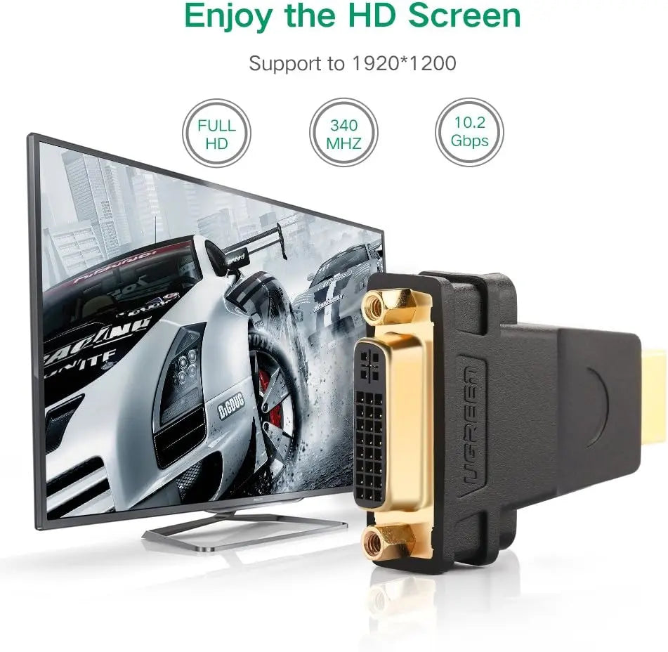 Ugreen HDMI Male to DVI Female Adapter 24+5 20123 Best Price in Sri Lanka | ido.lk