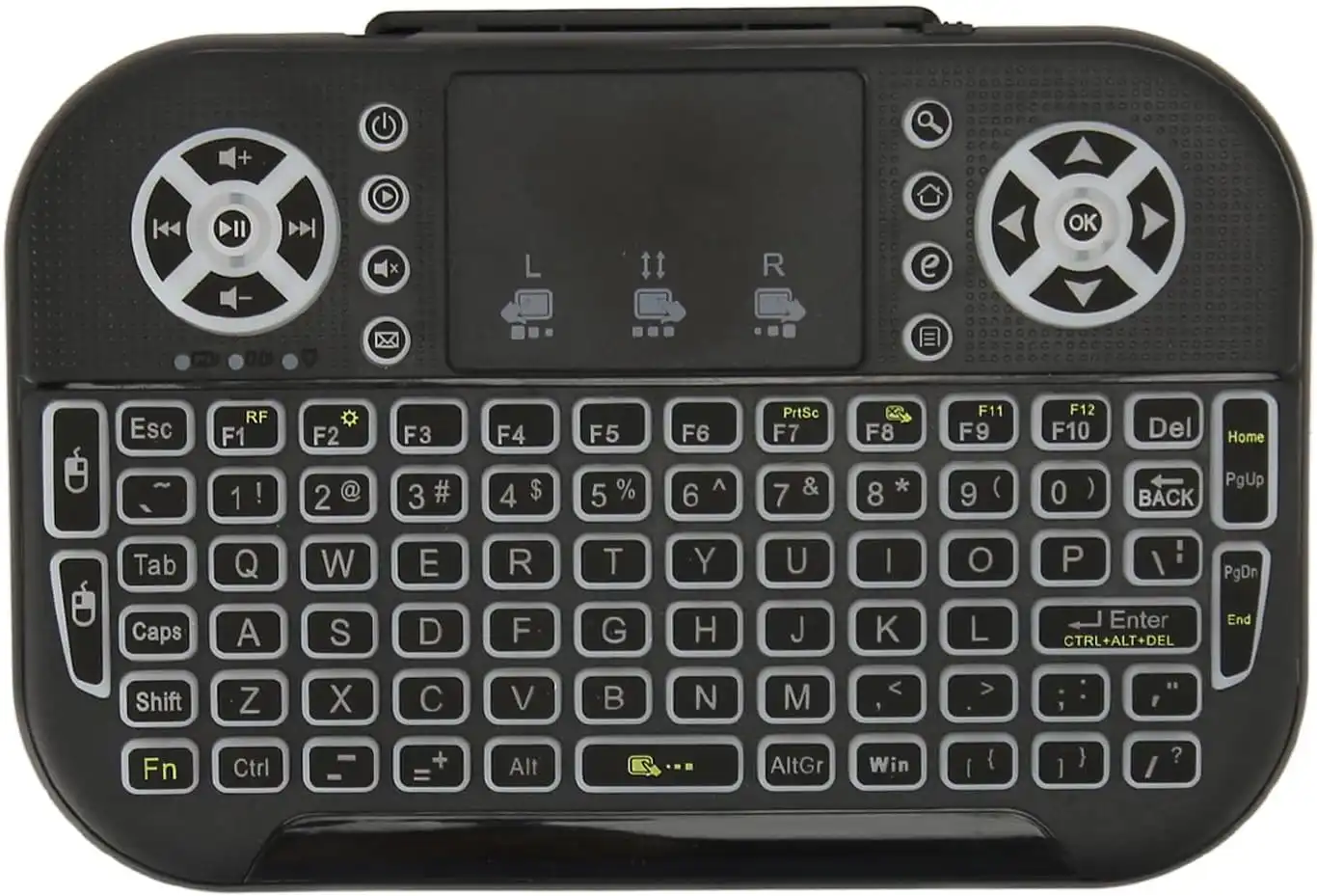 Mini Bluetooth Keyboard with Touchpad + 2.4GHz Backlit Keyboard Best Price in Sri Lanka | ido.lk