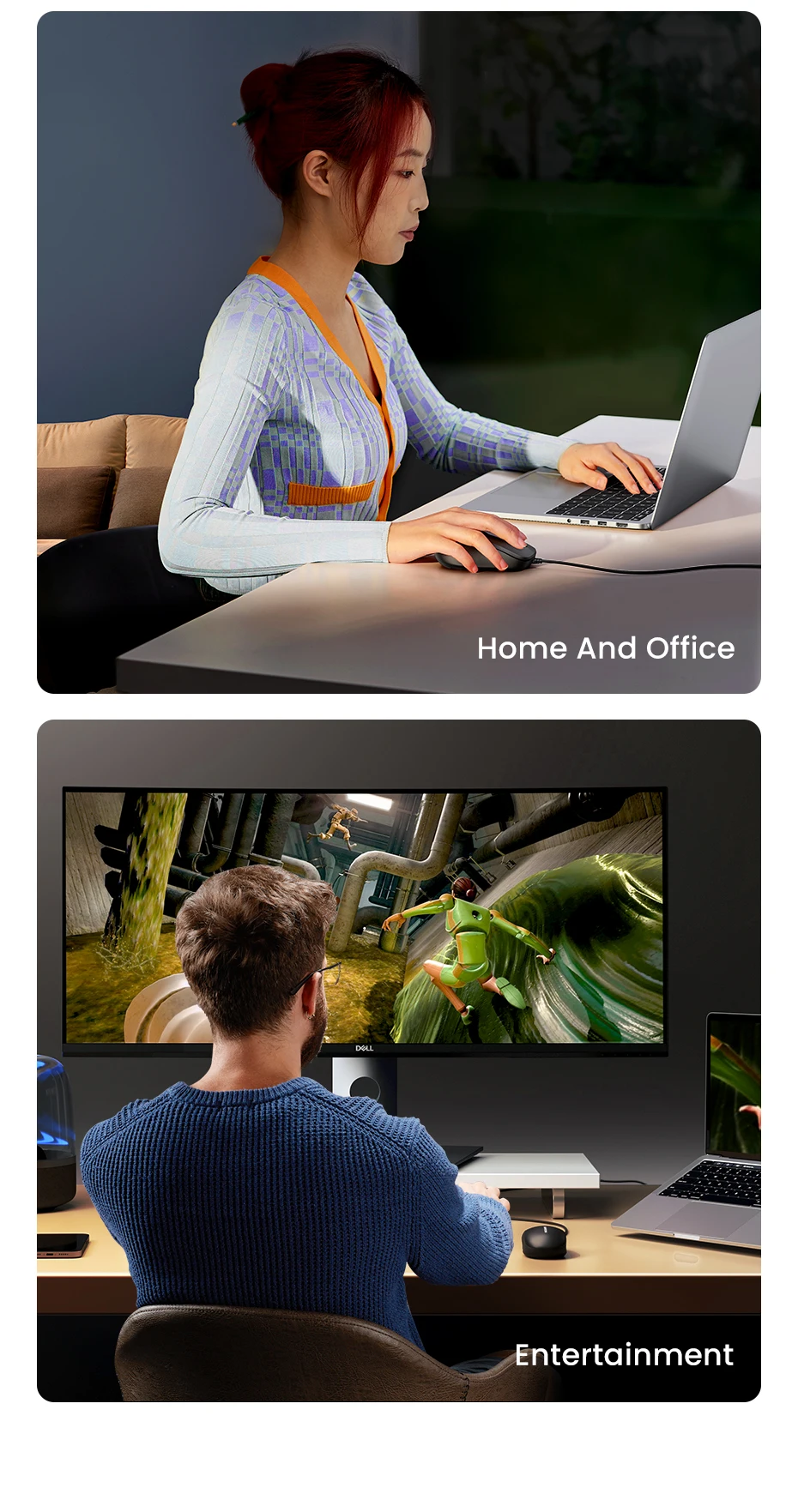 UGREEN USB Wired Mouse MU007 Best Price in Sri Lanka | ido.lk