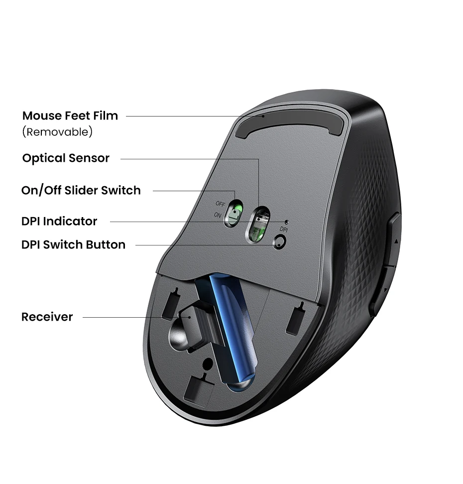 UGREEN Bluetooth 5.0 Wireless Mouse MU101 Best Price in Sri Lanka | ido.lk