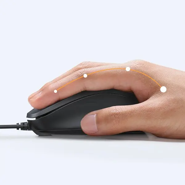 UGREEN USB Wired Mouse MU007 1200 DPI@ ido.lk