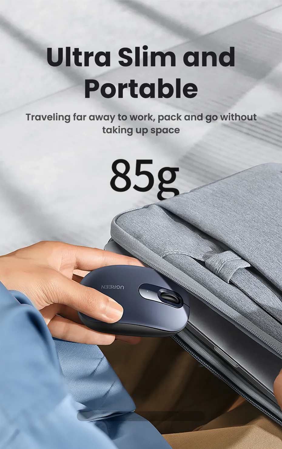 UGREEN 2.4G Wireless Mouse MU105 Best Price in Sri Lanka | ido.lk