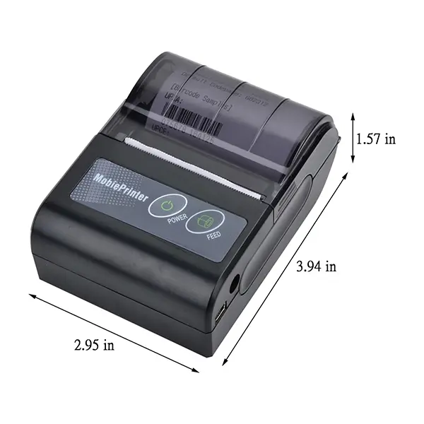 Mini Bluetooth Thermal Printer Portable Receipt Printing Machine Sri Lanka@ido.lk