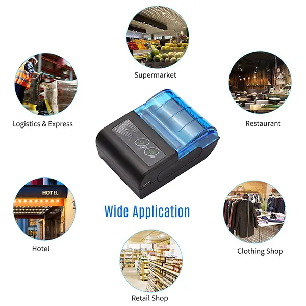 Mini Bluetooth Thermal Printer Portable Receipt Printing Machine in Sri Lanka @ ido.lk