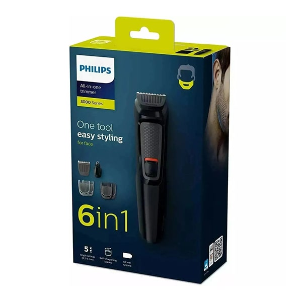 Philips 3000 Series 6 in1 Trimmer MG3710 Multi Grooming Kit@ ido.lk-min