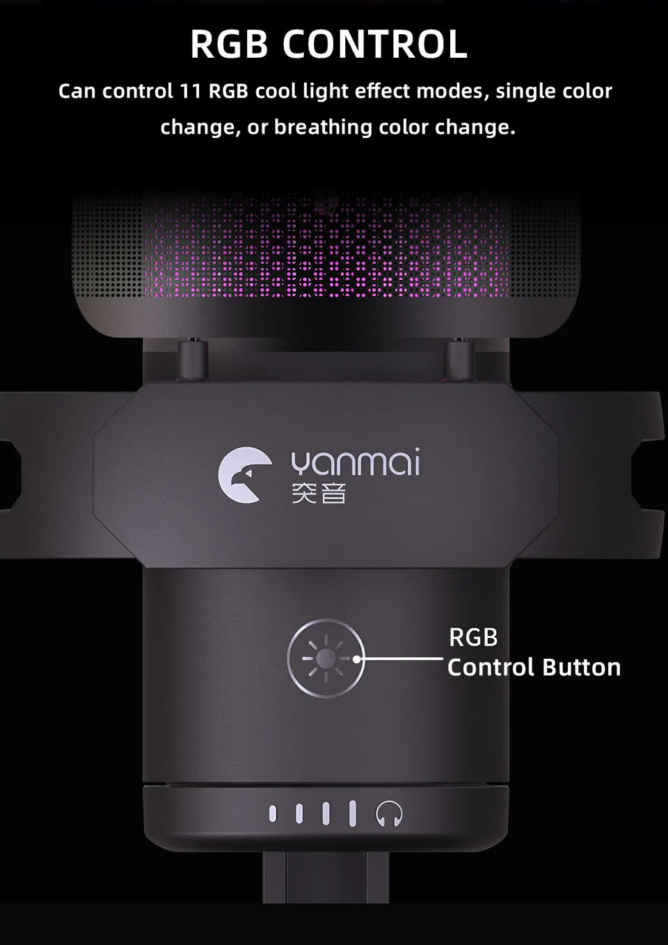 USB Wired Condenser Recording Microphone YANMAI GM7 Best Price in Sri Lanka | ido.lk