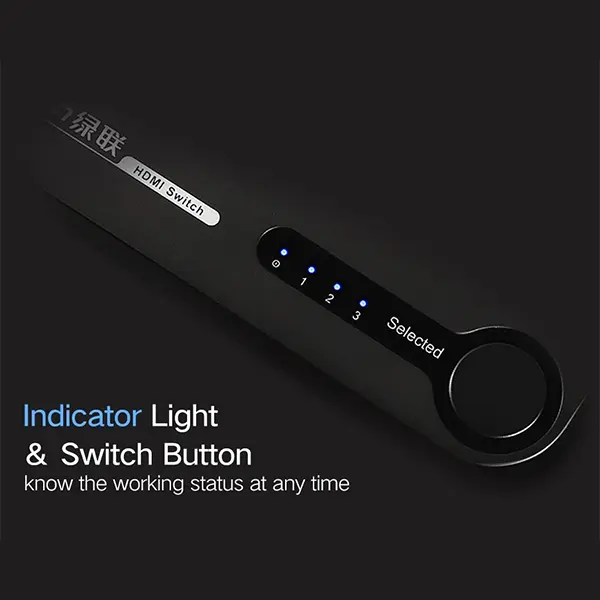 UGREEN HDMI Switch 3 IN 1 OUT HDMI Switcher @ ido.lk