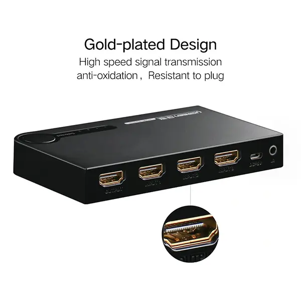 UGREEN HDMI Switch 3 IN 1 OUT HDMI Switcher@ ido.lk