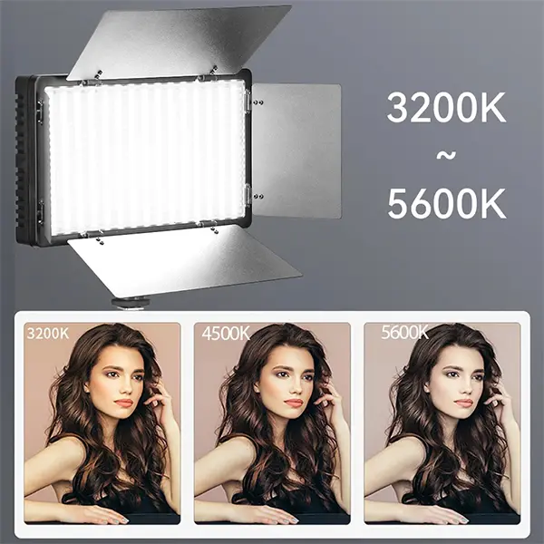 50W Portable LED Light Panel LED-880 Pro Video and Photo Lighting Kit@ ido.lk