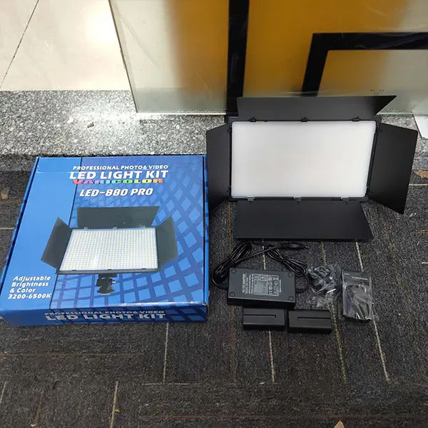 50W Portable LED Light Panel LED-880 Pro@ido.lk