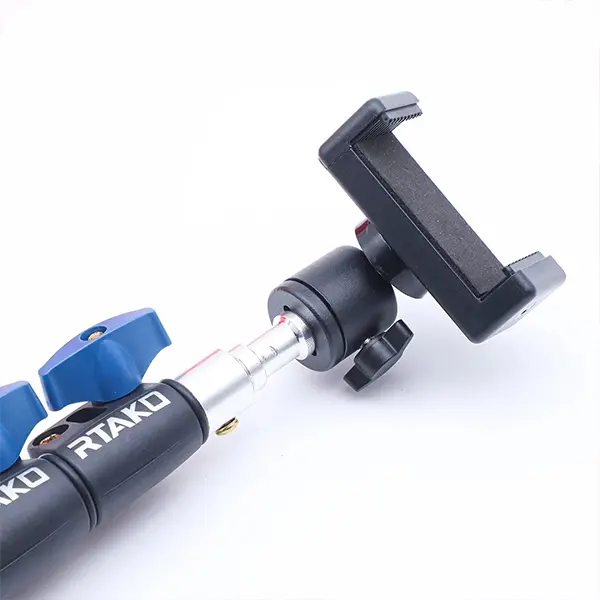 Phone Tripod Stand 2.1M Rtako Carbon Steel Tripod @ ido.lk