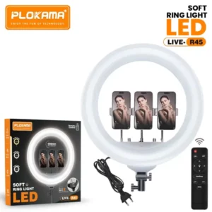 Plokama R45 Soft LED Ring light 17.5inch@ido.lk