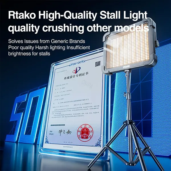 RTAKO LED Charging Panel Light AR-GTB600T Sri Lanka @ ido.lk
