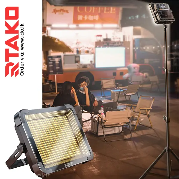RTAKO LED Charging Panel Light AR-GTB600T@ido.lk