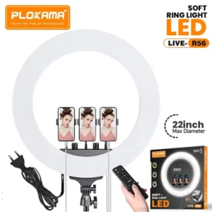 Soft LED Ring light 22inch Plokama R56@ido.lk