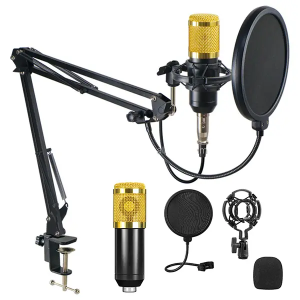 V9 Sound Card with Condenser Mic Price Sri Lanka@ido.lk