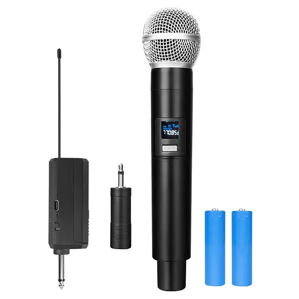 Wireless Rechargeable Handheld Microphone@ido.lk
