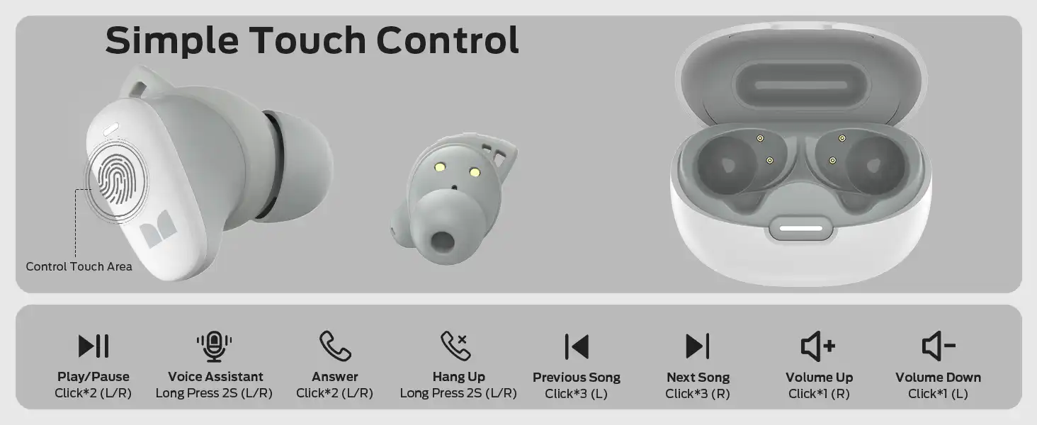  Monster N-Lite 206 Wireless Bluetooth Earbuds Best Price in Sri Lanka ido.lk