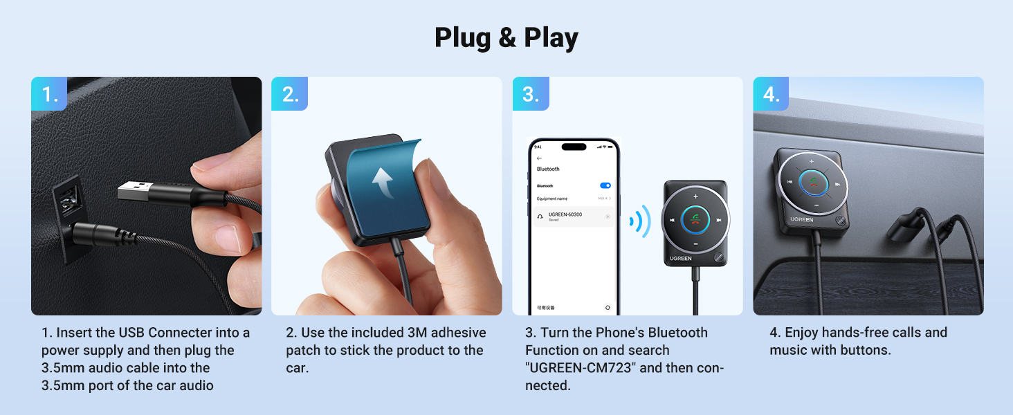 Bluetooth 5.4 technology for faster, stable connection in car
