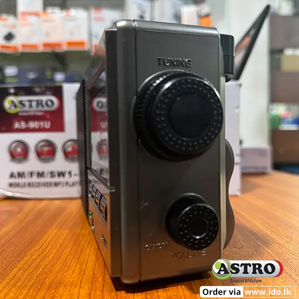 Astro AS-901U FM Radio with USB AMFMSW1-9 @ido.lk