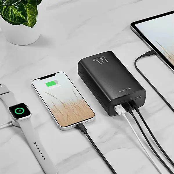 INSIGNIA 20000mAh 50W Power Bank Sri Lanka@ ido.lk