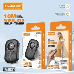 PLOKAMA BT10 Bluetooth Selfie Remote Shutter For Smartphone Sri lanka@ ido.lk