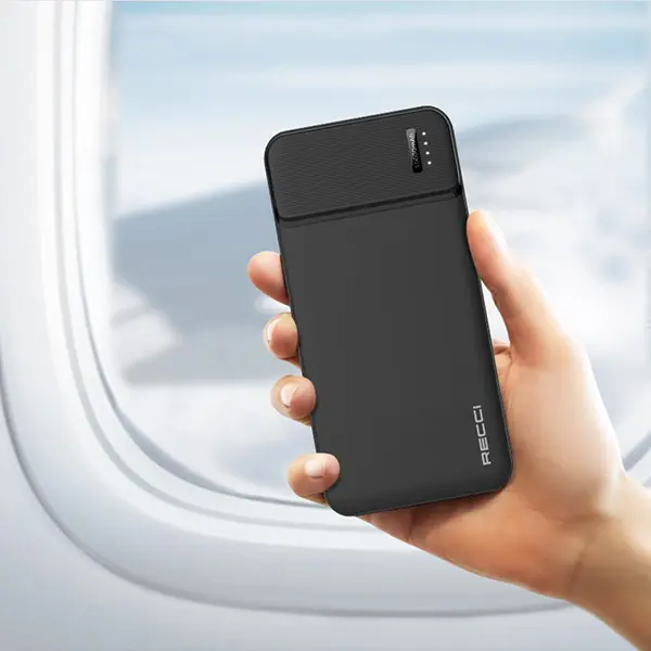 Recci RPB-N16C 10000mAh Power Bank Burton 4 Ports Sri Lanka@ ido.lk