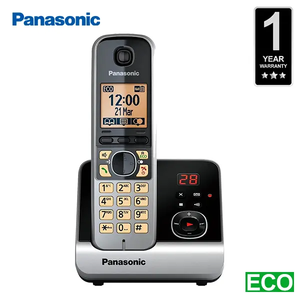 Panasonic KX-TG6721 DECT Cordless Phone@ido.lk