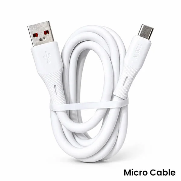 120W Fast Charger with Micro USB Cable QC3.0 6A - C Max MX-002 @ido.lk
