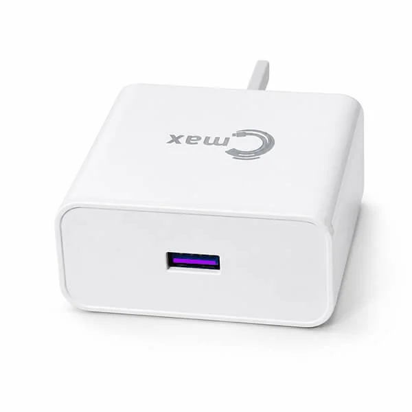 120W Fast Charger with Micro USB Cable QC3.0 6A - C Max MX-002@ido.lk