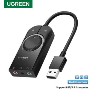 UGREEN USB External Stereo Sound Card Audio Adapter 40964@ido.lk