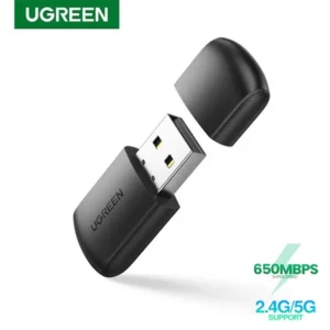 Ugreen AC650 11ac Dual Band Wireless USB Adapter 20204@ido.lk