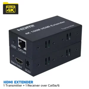 100M HDMI Extender 4K for long-distance 4K video transmission