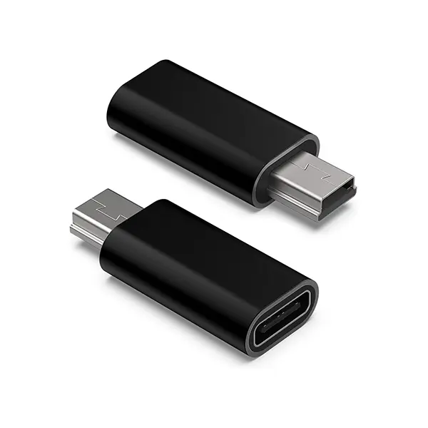 Mini USB Male to USB C Female Adapter@ ido.lk