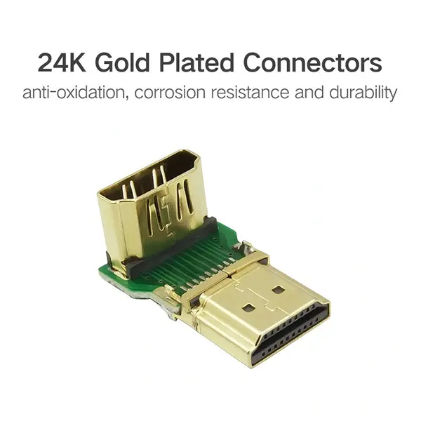 UGREEN HDMI 4K Male to Female Up-angled Connector 20110 @ ido.lk