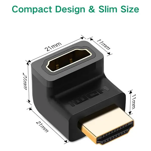 UGREEN HDMI 4K Male to Female Up-angled Connector 20110 Sri Lanka@ ido.lk